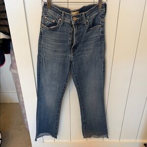 Mother insider Crop Step Fray Women's Jeans - 25